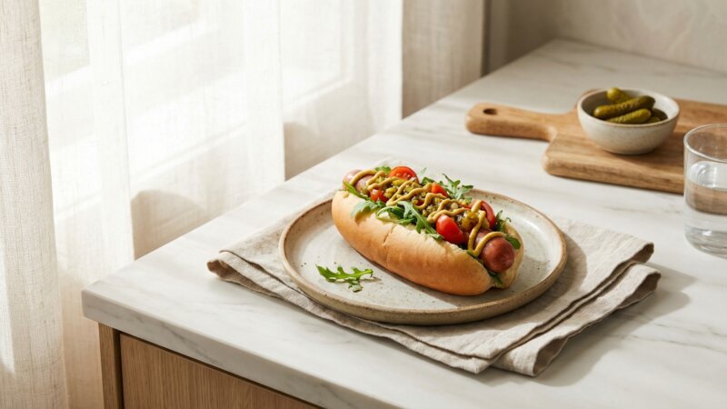 Is één hotdog per week toegestaan?