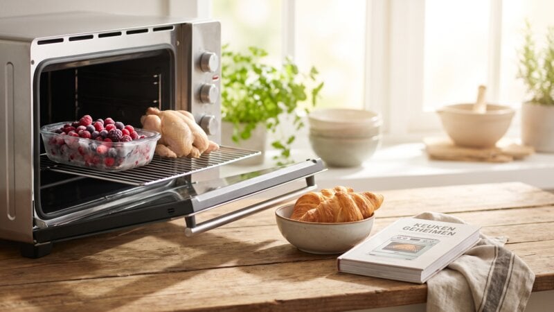 Kan je iets ontdooien in de oven?