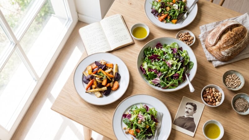 Is Nikola Tesla vegetariër?