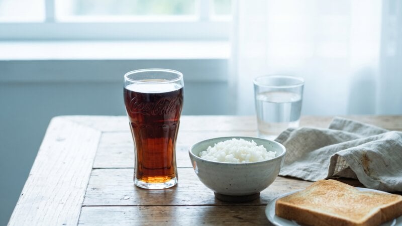Is coca cola goed als je diarree hebt?