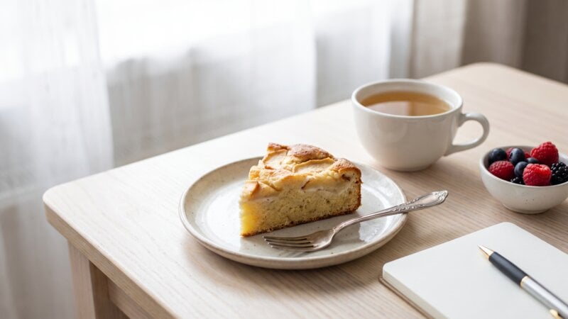 Mag ik één keer per week taart eten?