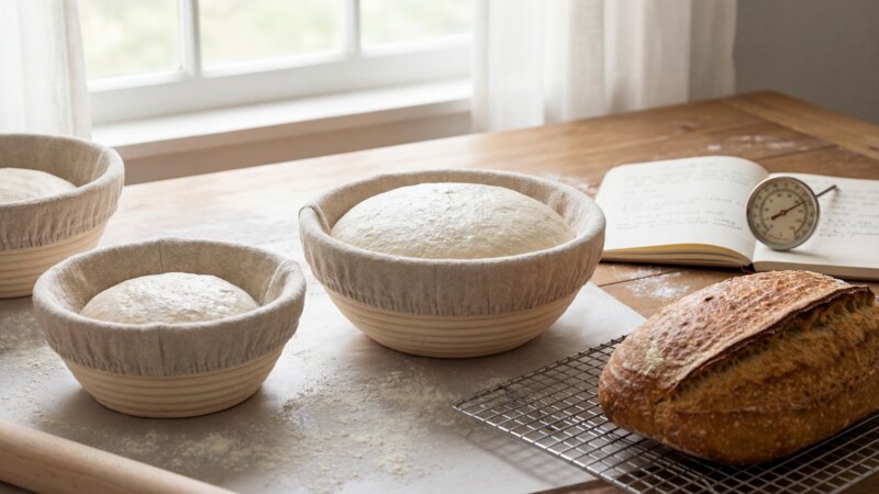 Hoeveel keer moet brood rijzen?