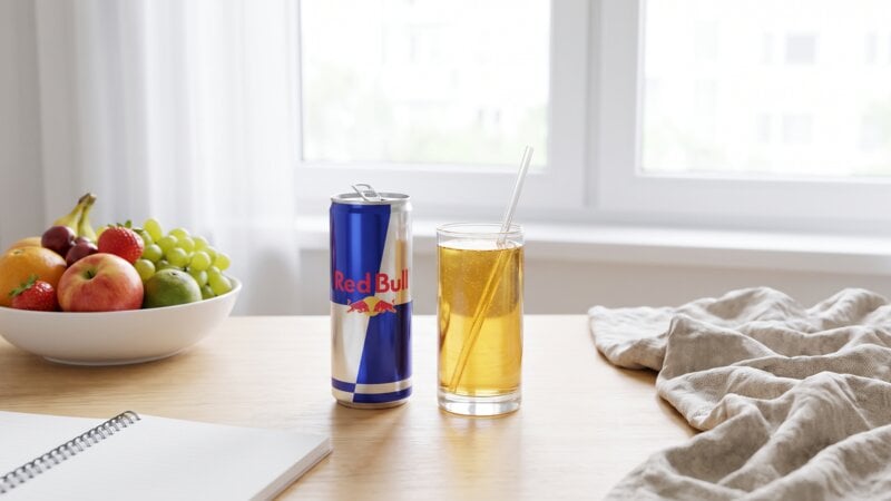 Waarom word ik moe van Red Bull?