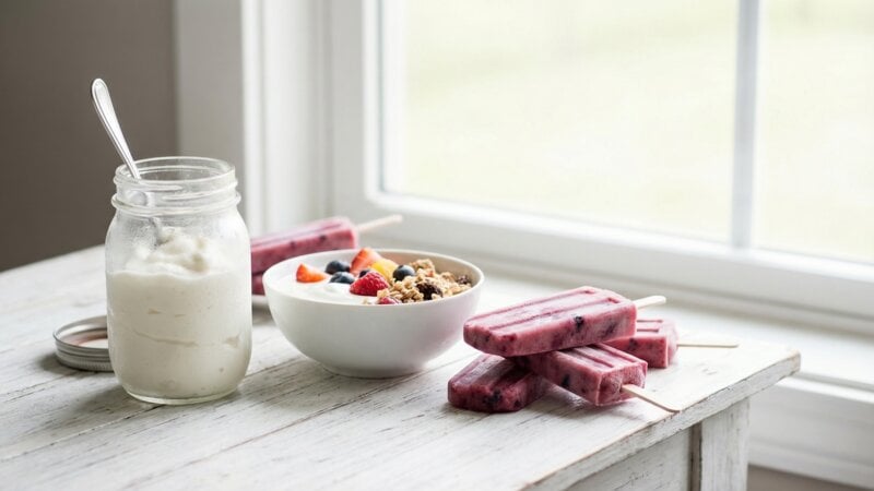 Kan yoghurt in de vriezer?