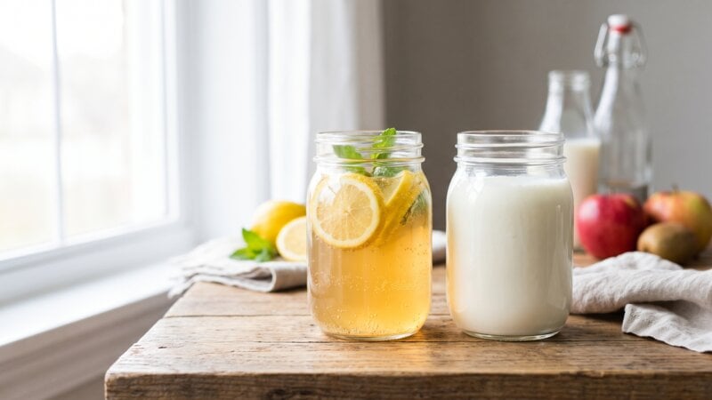 Is waterkefir net zo gezond als melkkefir?
