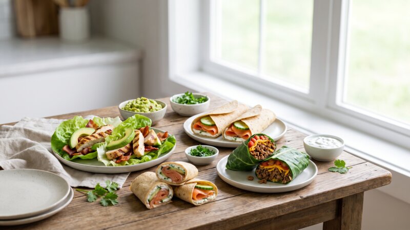 Welke wraps kan ik eten binnen een keto-dieet?