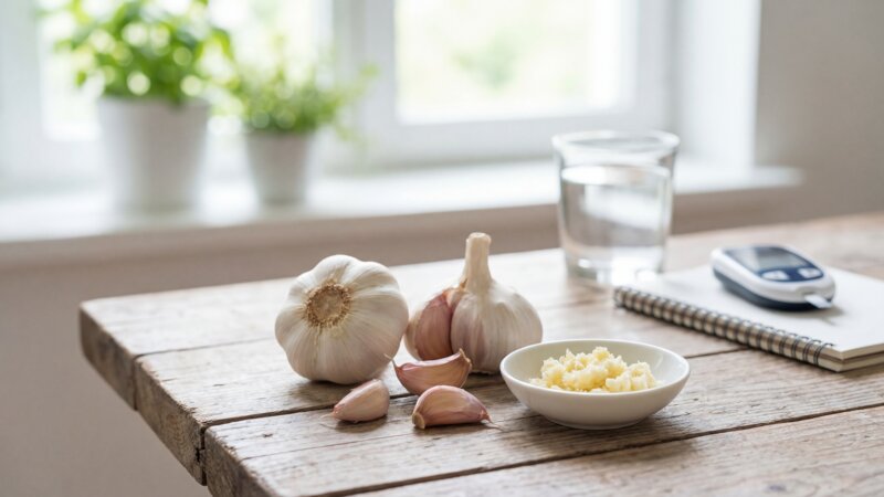 Hoe snel kan knoflook de bloedsuikerspiegel verlagen?