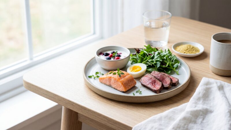 Hoeveel vlees per week voor B12?