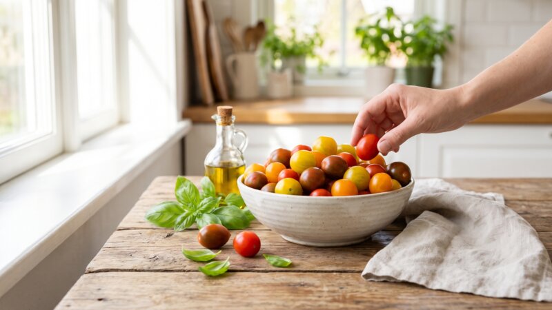 Hoeveel snacktomaatjes kan ik per dag eten?