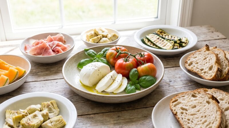 Wat eten Italianen bij mozzarella?