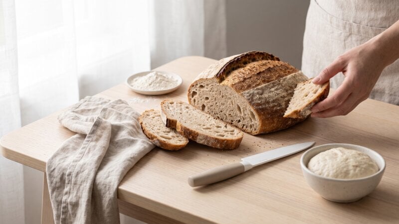 Kan brood een opgeblazen gevoel veroorzaken?