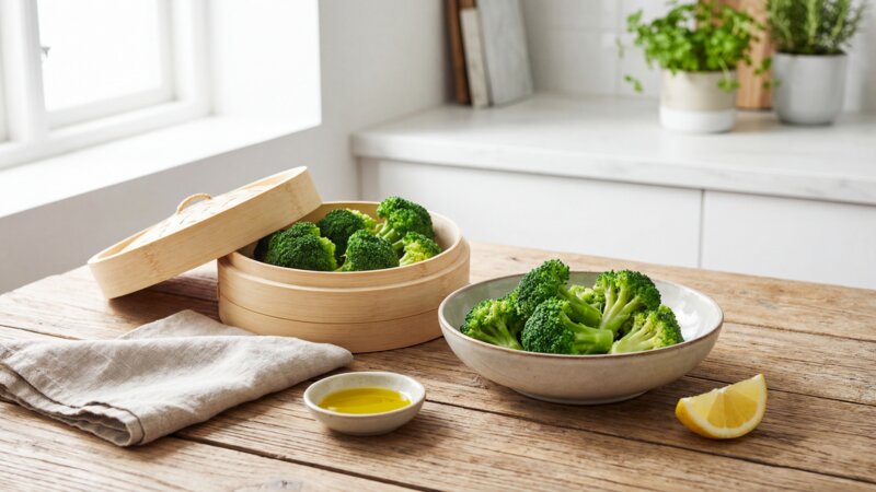 Hoelang stoom je broccoli?