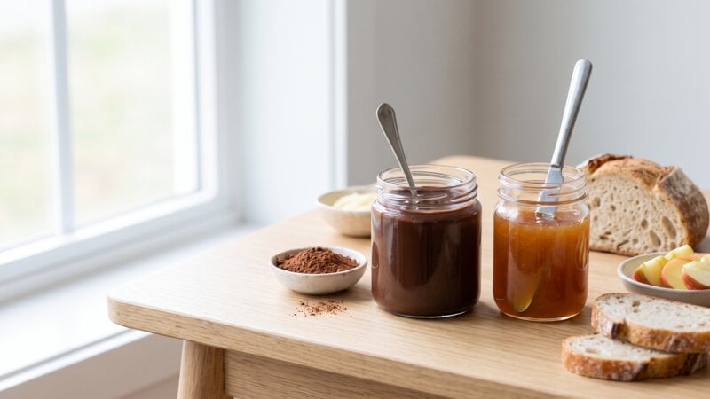 Wat is gezonder, chocopasta of appelstroop?