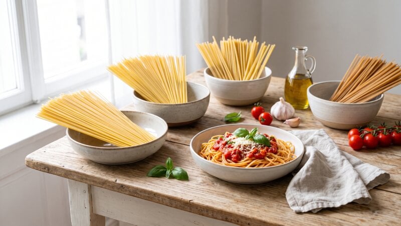 Welke spaghetti gebruiken Italianen?