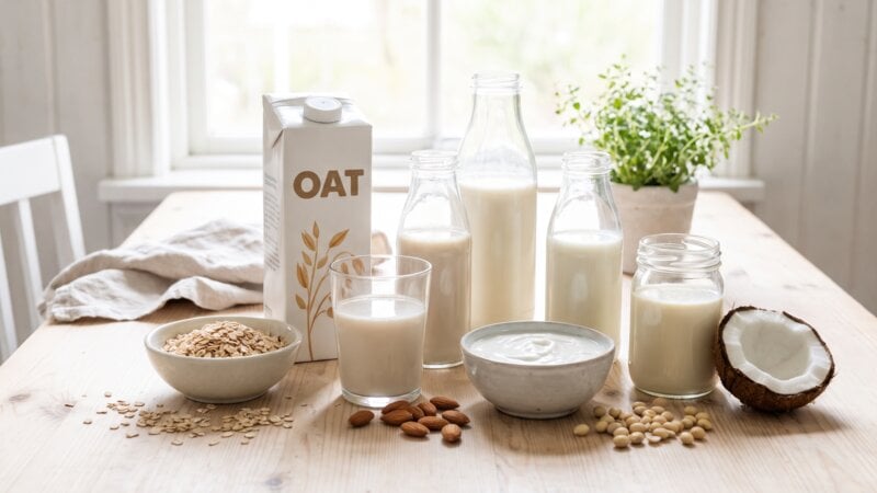 Wat kan je vervangen door melk?
