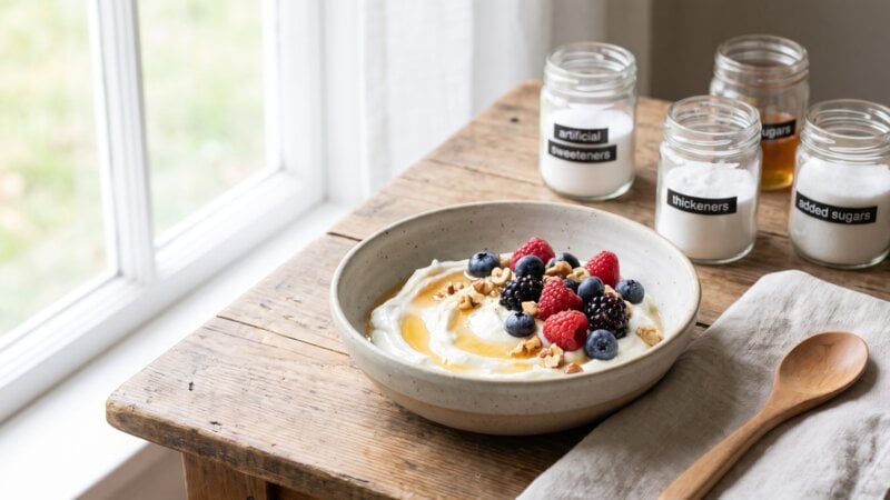 Wat moet je vermijden in Griekse yoghurt?