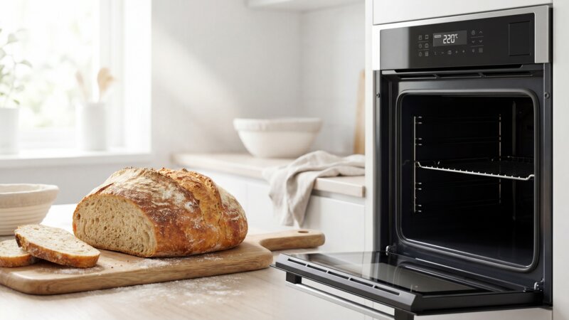 Hoe warm moet brood in de oven?