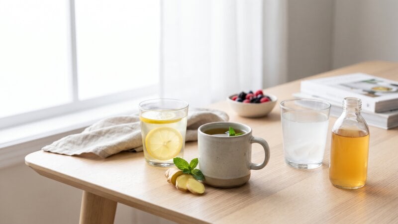 Wat te drinken op een lege maag?