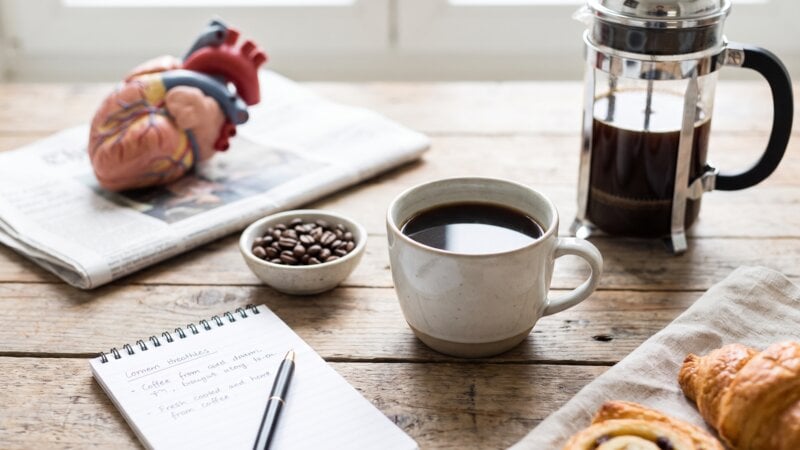 Welk orgaan wordt het meest beïnvloed door koffie?