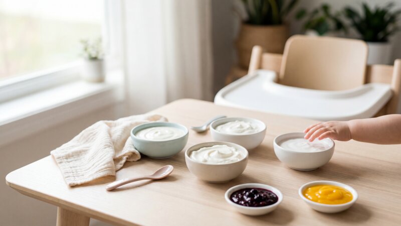 Welke yoghurt mag een baby?