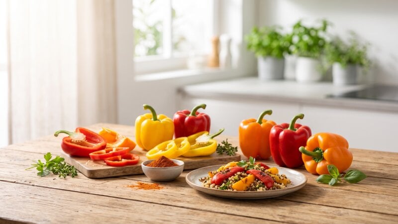 Is paprika goed voor mensen met diabetes type 2?