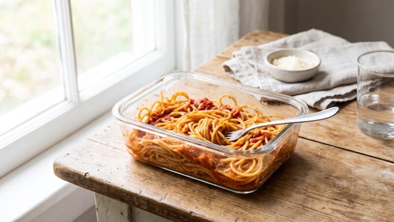 Is pasta na 5 dagen in de koelkast nog goed om te eten?