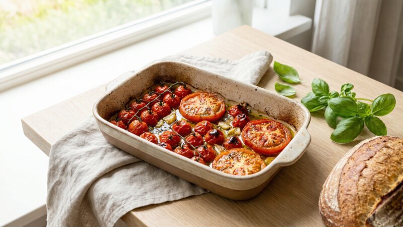 Kunnen tomaten in de oven?