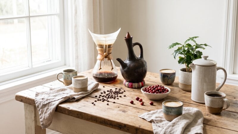 Welk land heeft koffie uitgevonden?
