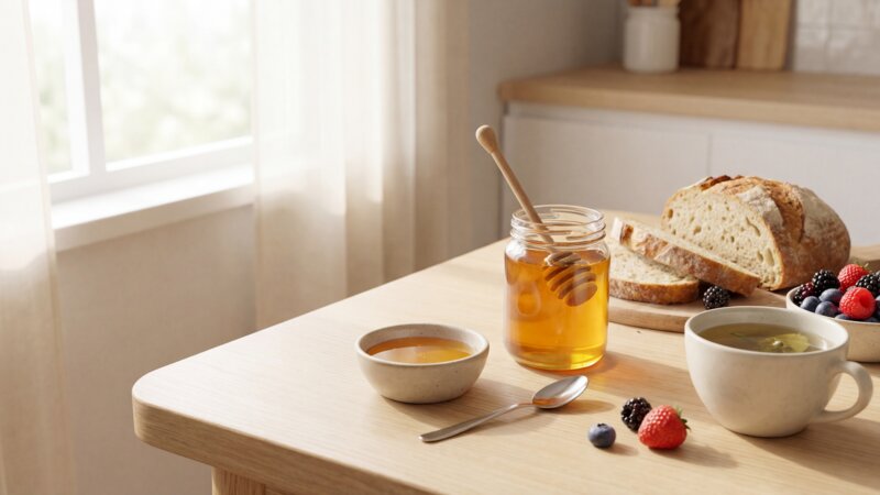 Hoeveel echte honing per dag?