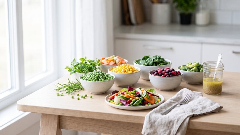 Kun je diepvriesgroenten ontdooien en rauw eten?