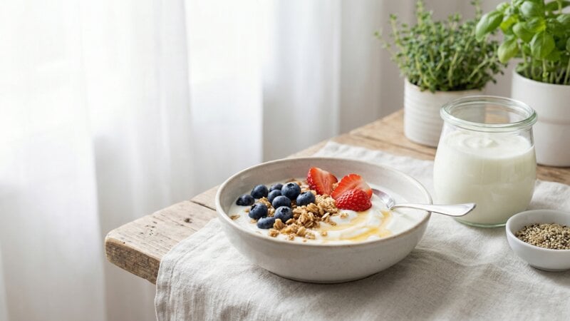 Hoeveel magere yoghurt per dag?