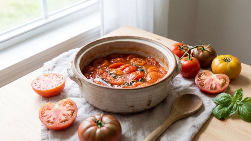 Hoe lang duurt het voordat tomaten gaar zijn?