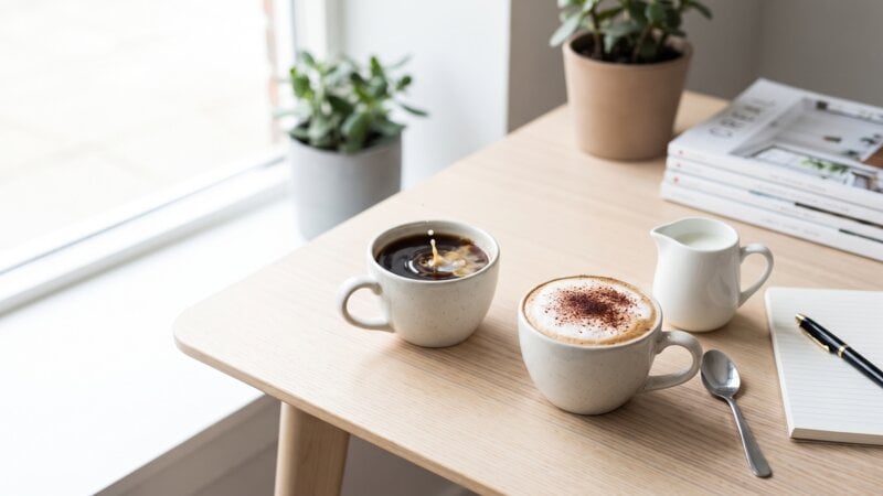 Wat is gezonder, koffie met koffiemelk of cappuccino?