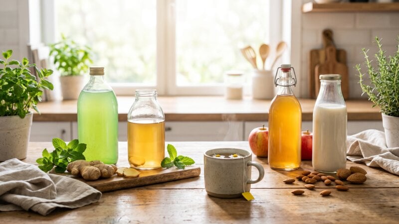Wat is het beste drankje tegen brandend maagzuur?