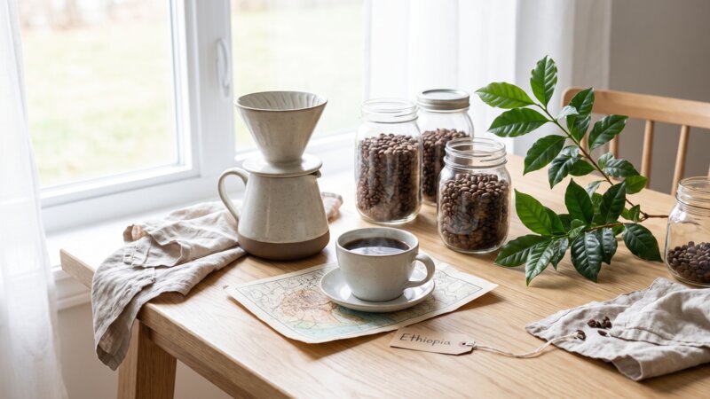 Wat is het land van koffie?