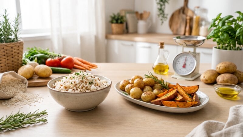 Wat is beter voor afvallen: rijst of aardappel?