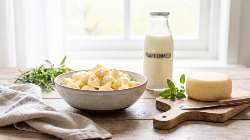 Kan er kaas worden gemaakt van paardenmelk?