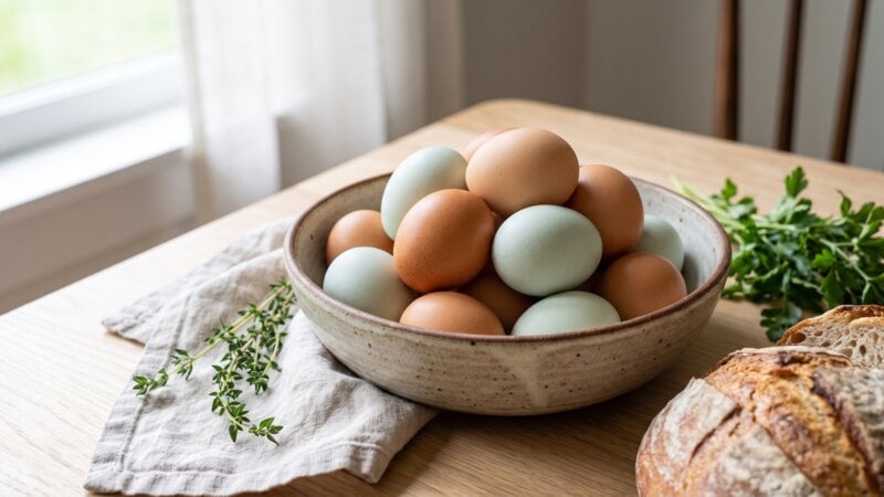 Welke eieren hebben geen PFAS?