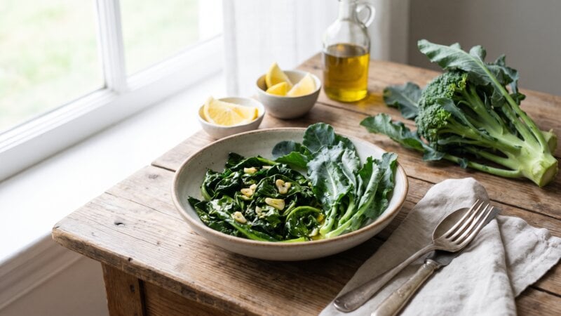Kan je broccoli blad eten?
