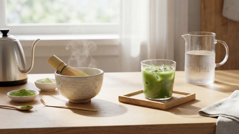 Gebruik je warm of koud water bij matcha?