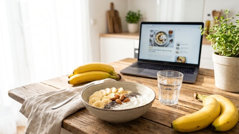 Helpen bananen bij het vormen van een strakke kaaklijn?
