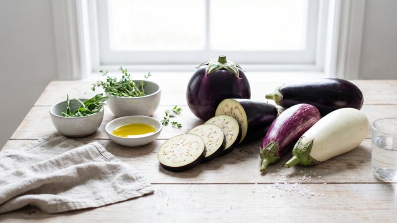 Wat zijn de bijwerkingen van het eten van aubergine?