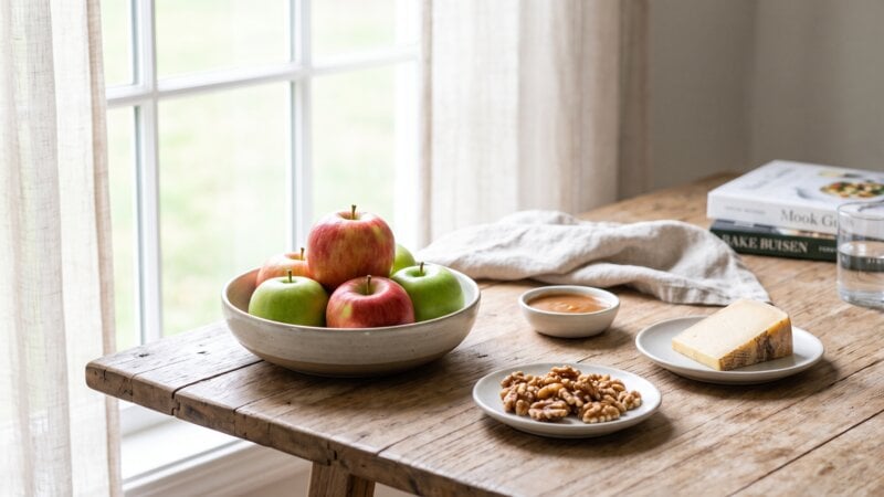 Wat kun je beter niet eten bij appels?