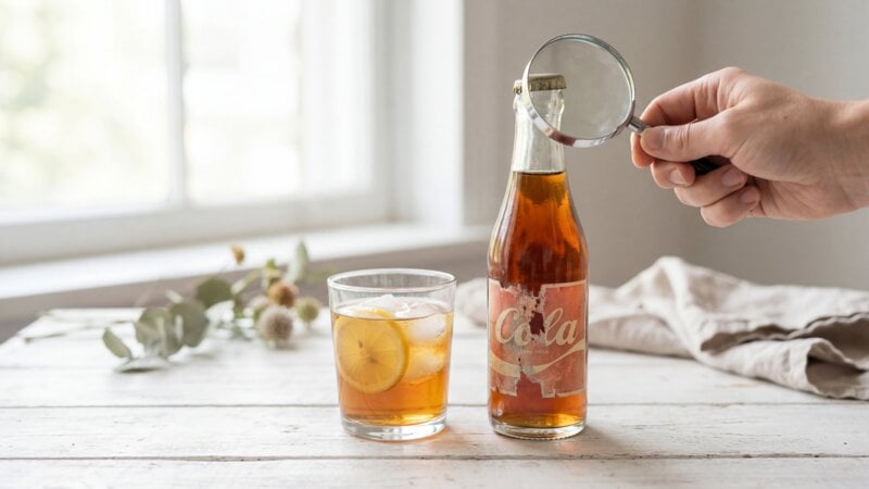 Wat als je over datum cola drinkt?