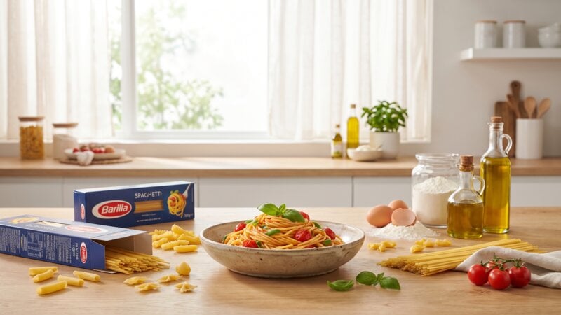 Waar komt Barilla pasta vandaan?