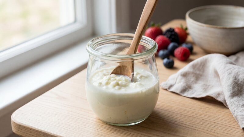 Is het erg als mijn karnemelk klonterig is?