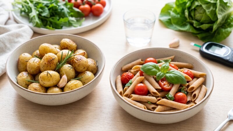 Wat is slechter voor diabetici: aardappelen of pasta?