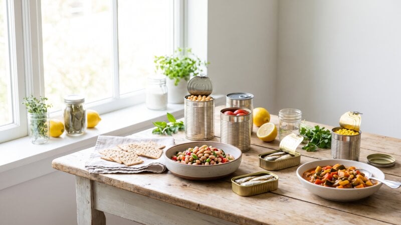 Is het oké om elke dag ingeblikt voedsel te eten?