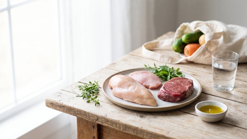 Welk vlees zit in de Schijf van Vijf?