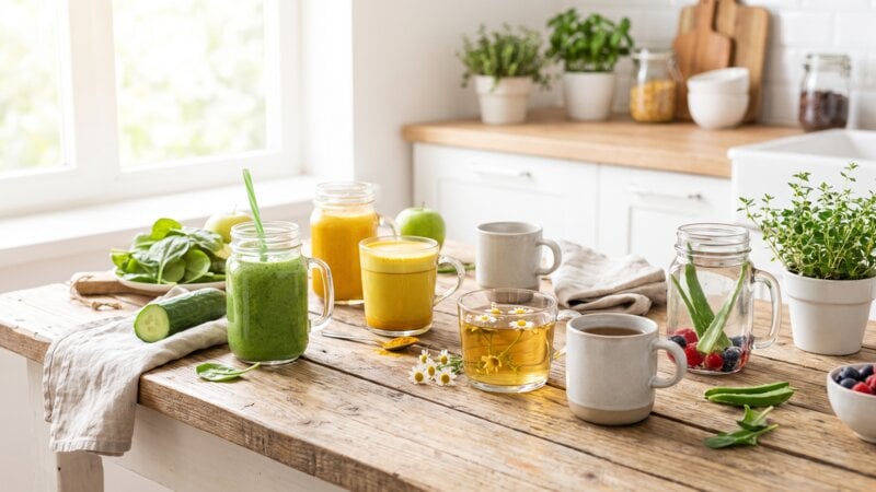 Wat kan ik drinken om van eczeem af te komen?